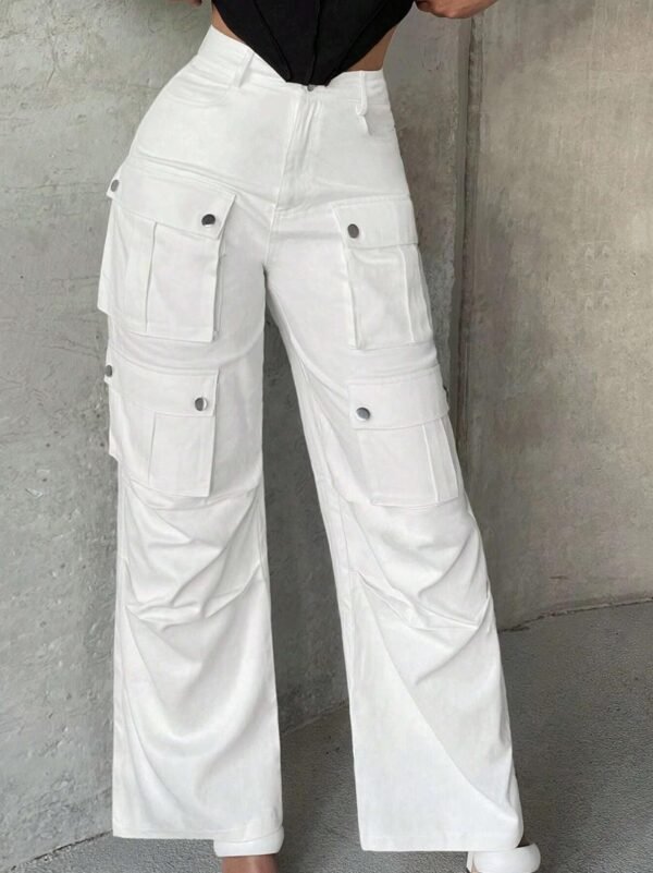 Women Side Pocket Cargo Pants