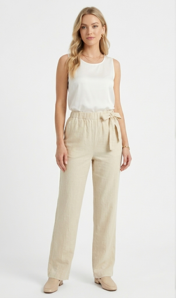 Women's Belt trouser Loose